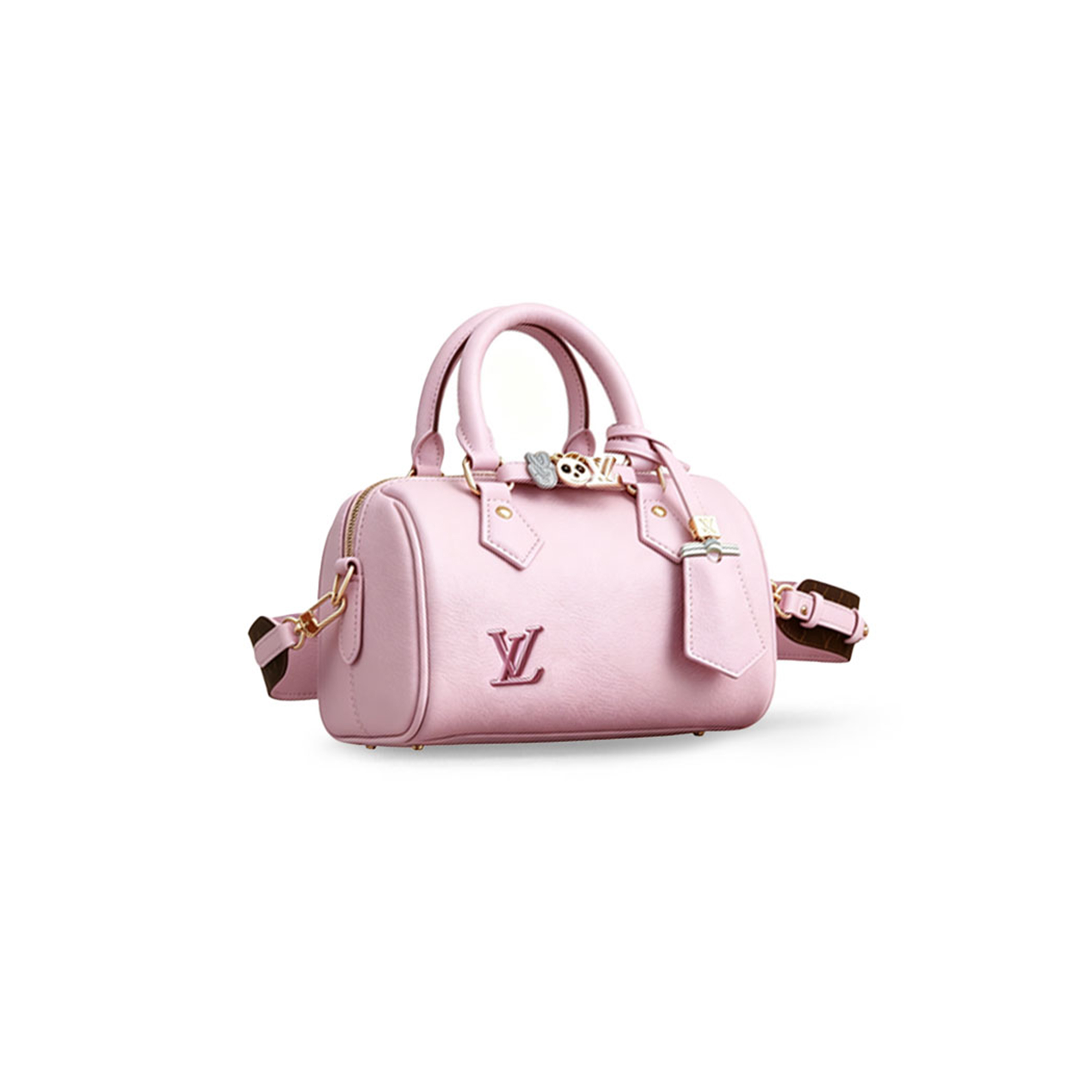 LOUIS VUITTON MASTER SPEEDY 18 BANDOULIÈRE BAG M24598 (18*12.5*11)